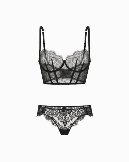 Sheer lace set